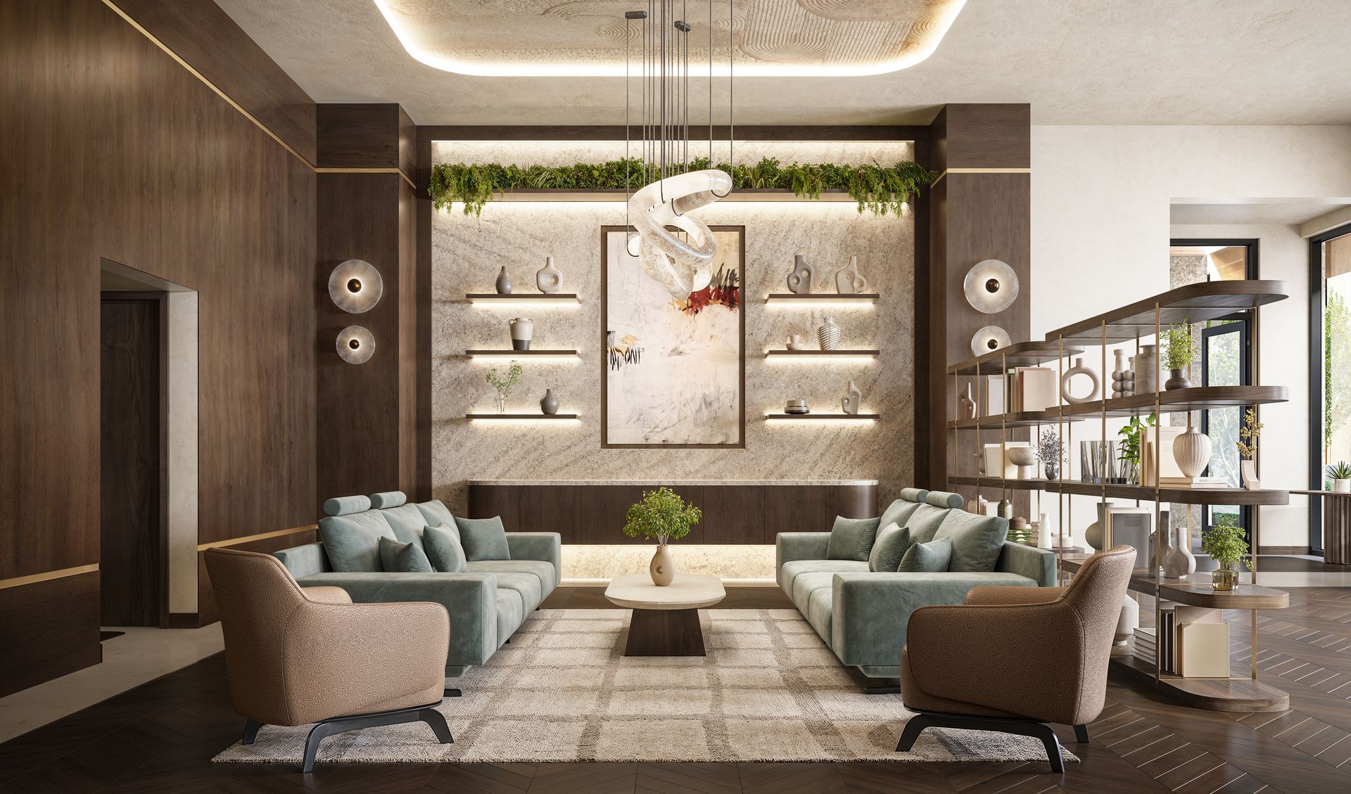 Tea lounge